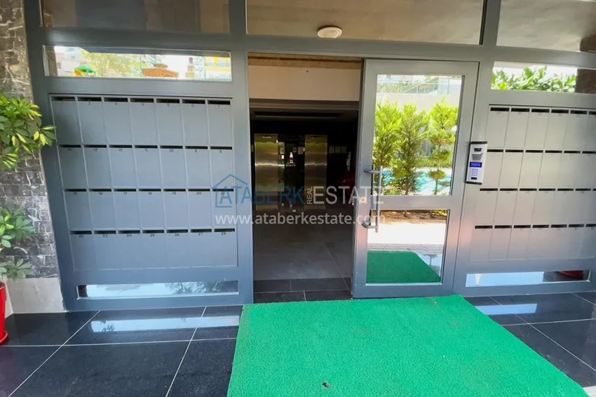 1+1 apartment in Mahmutlar with furniture and mountain views 9 