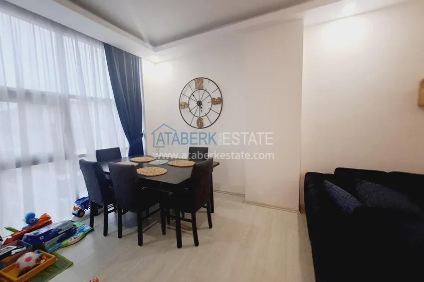 Purchase  Furnished duplex penthouse with separate kitchen in Alanya, Mahmutlar district 10 