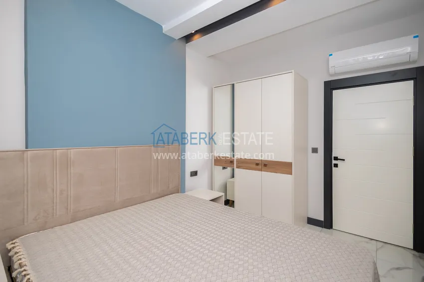 Purchase  Furnished two-bedroom apartment in the center of Mahmutlar, Saturday Market District 12 