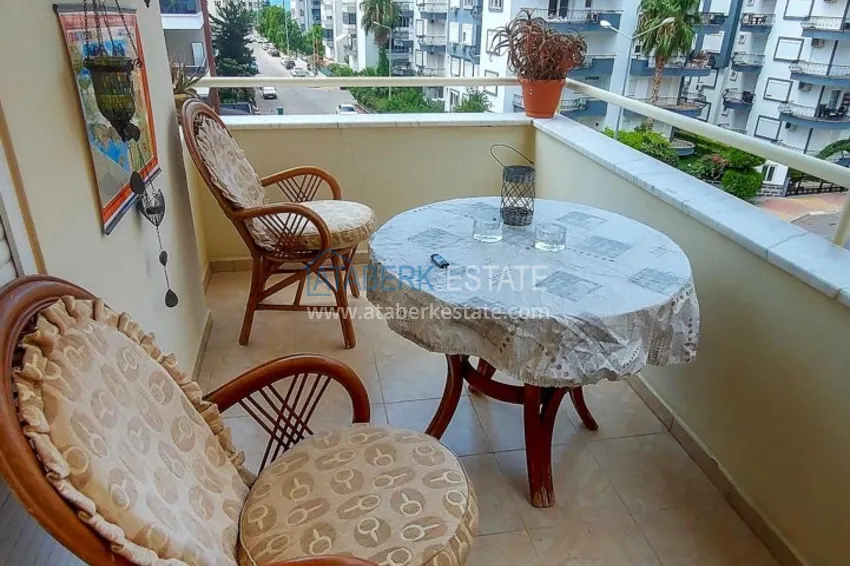 Purchase  Property from owner in Alanya — three-room apartment with furniture in Oba 13 