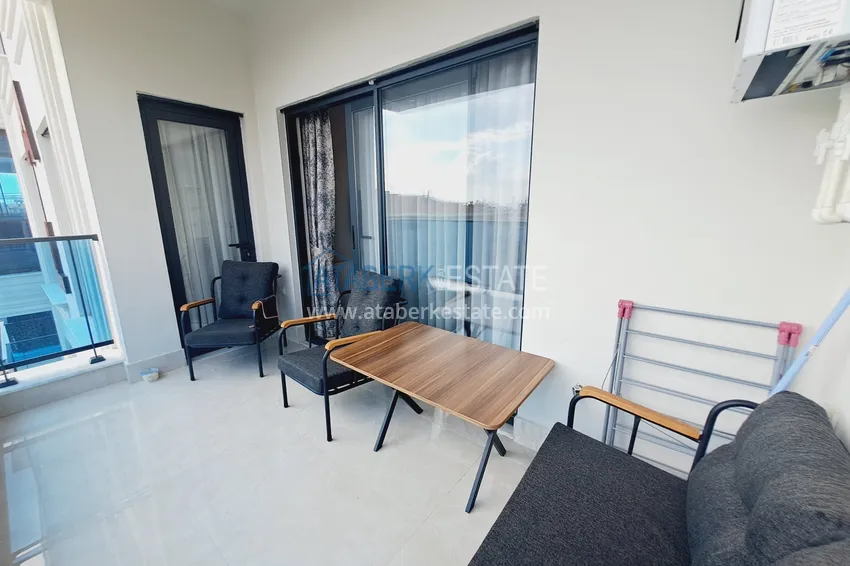 Purchase Furnished apartment with radiator heating system in the center of Alanya 11 
