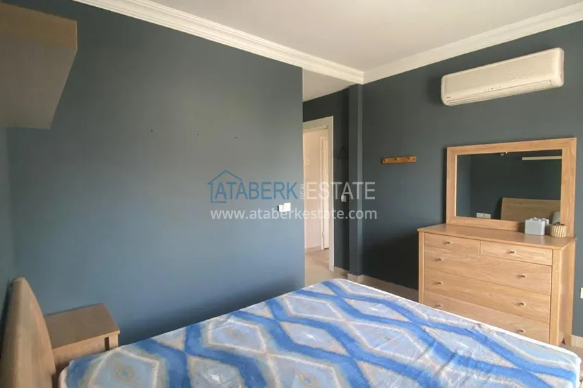 Purchase  Furnished three-room apartment in Oba, Alanya 12 