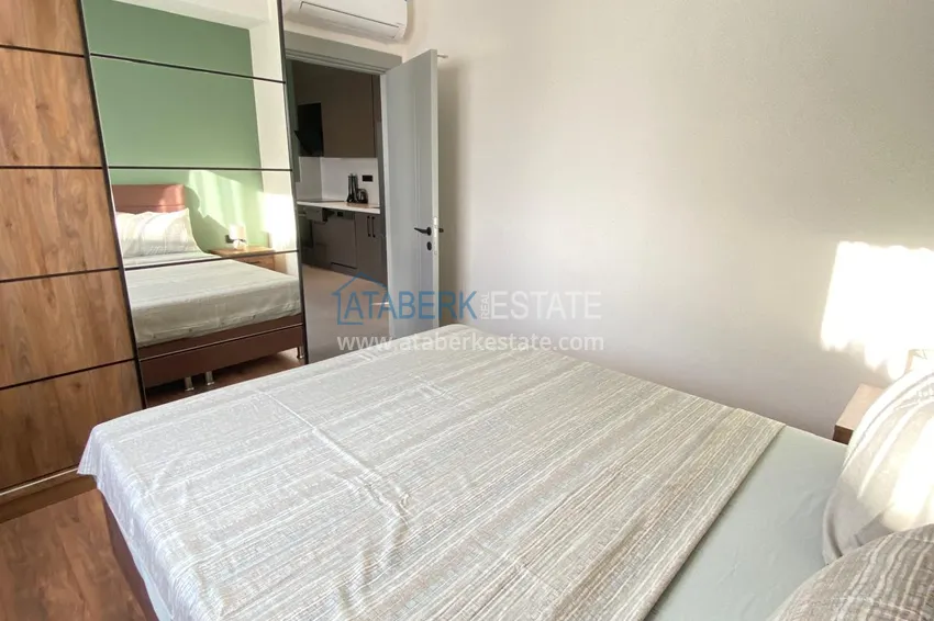 Purchase  One bedroom apartment with furniture for long-term rent in the center of Alanya No. 28 11 