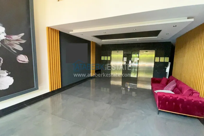 1+1 apartment in Mahmutlar with furniture and mountain views 10 