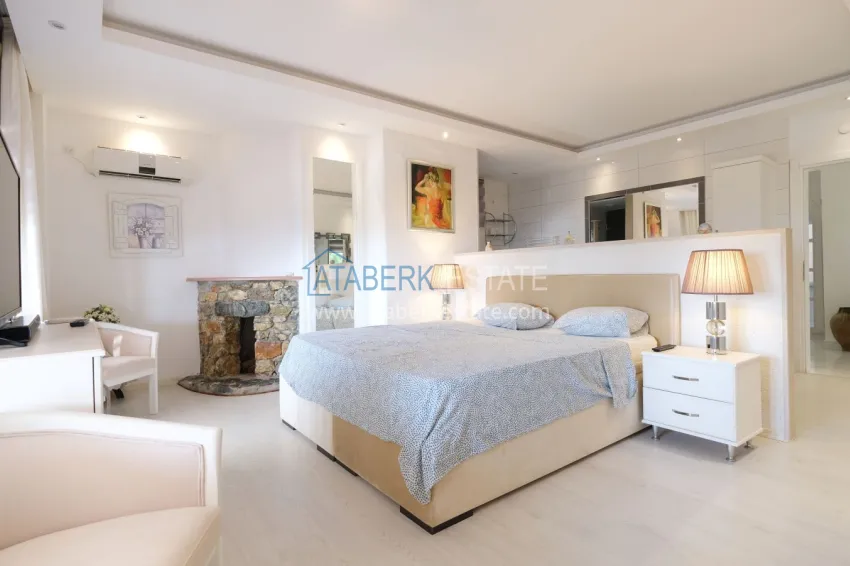 Purchase Gorgeous private villa with panoramic views and guest bungalow in Kestel, Alanya 13 