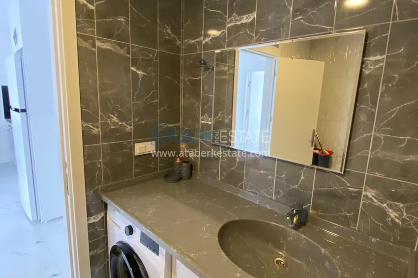 Purchase  Furnished 1+1 apartment for rent in Alanya, Avsallar district No. 81 13 