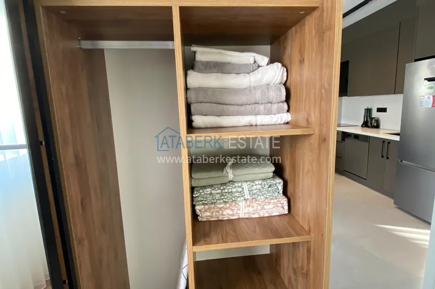 Purchase  One bedroom apartment with furniture for long-term rent in the center of Alanya No. 28 12 