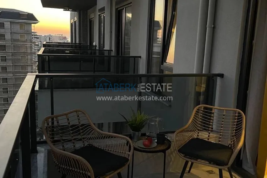 Purchase  Turnkey one-bedroom apartment in Alanya, Mahmutlar district 13 