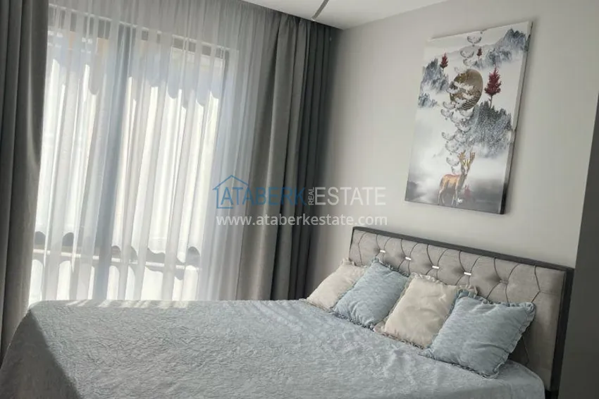 Purchase  Furnished 1+1 apartment in the center of Alanya, in a luxury complex  13 