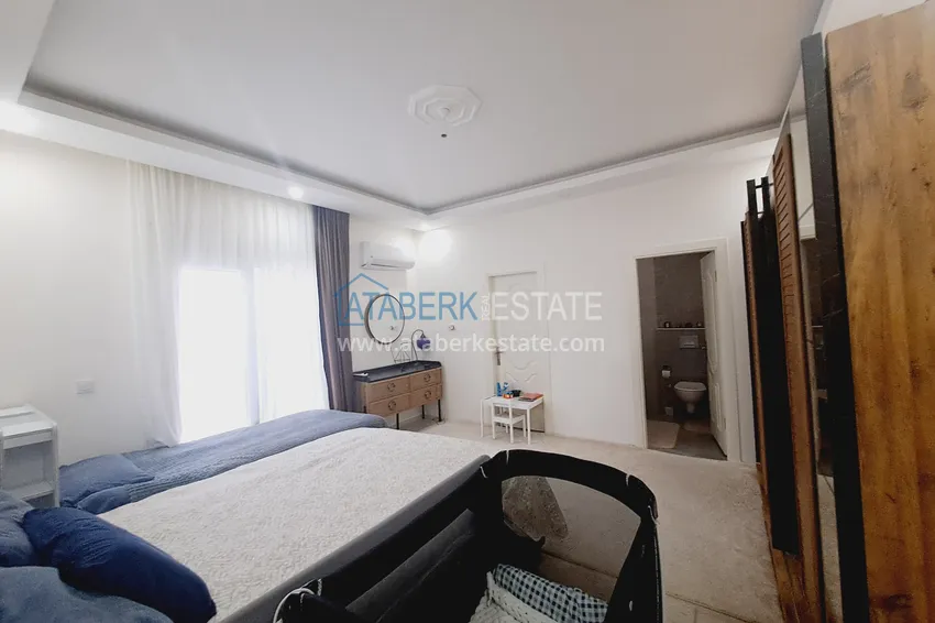 Purchase  Furnished duplex penthouse with separate kitchen in Alanya, Mahmutlar district 13 