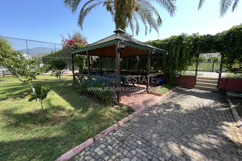 Two-bedroom apartment for a residence permit in the Tosmur district - on the banks of a mountain river 250 meters from the sea 15 