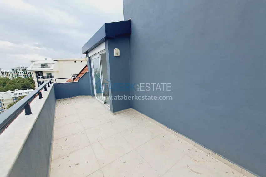 Purchase 2+1 duplex penthouse in the Avsallar area — separate kitchen and sea view 14 