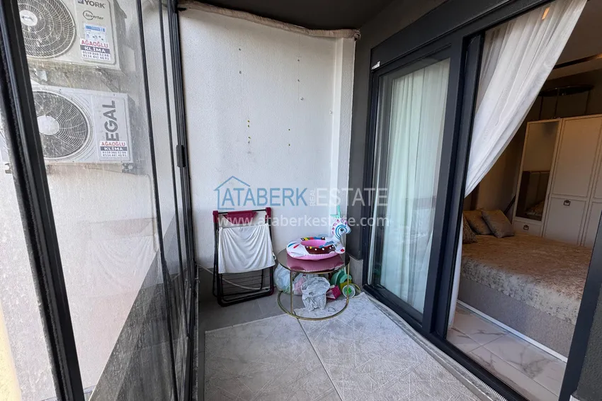 Purchase  One bedroom apartment in the center of Mahmutlar — fully ready for living 14 