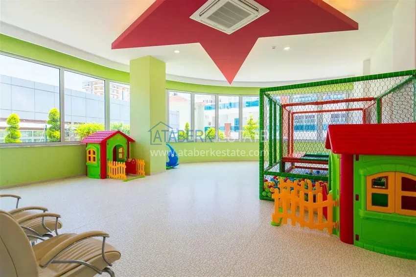 Furnished duplex apartment in Alanya, Mahmutlar in a luxury complex 14 