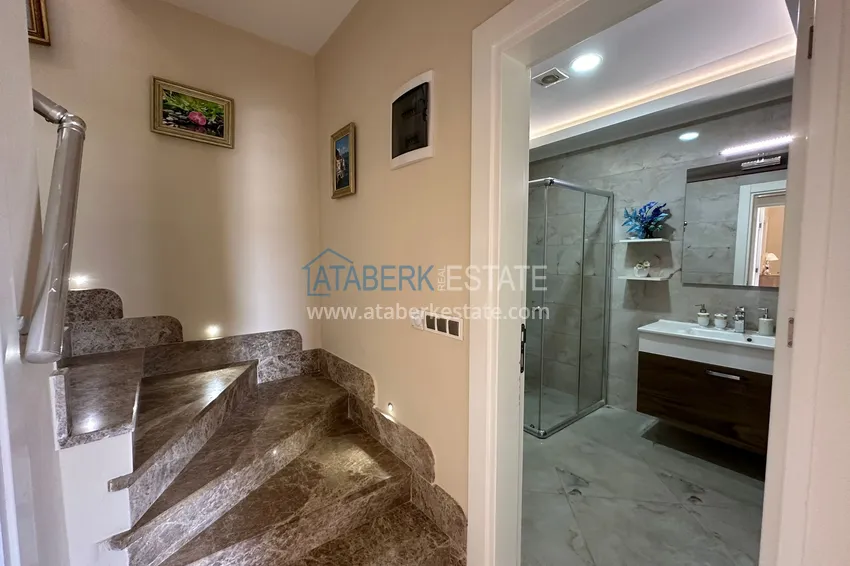 Purchase Furnished duplex apartment in Alanya, Mahmutlar in a luxury complex 15 