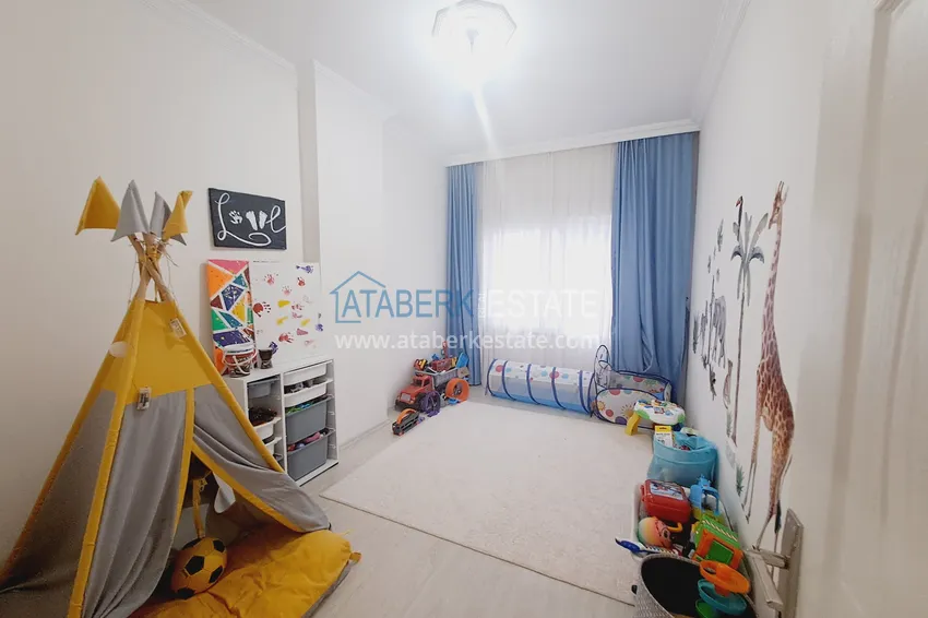 Purchase  Furnished duplex penthouse with separate kitchen in Alanya, Mahmutlar district 14 