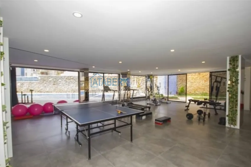 Apartment 1+1 with furniture and mountain views, Tosmur district — Alanya 16 