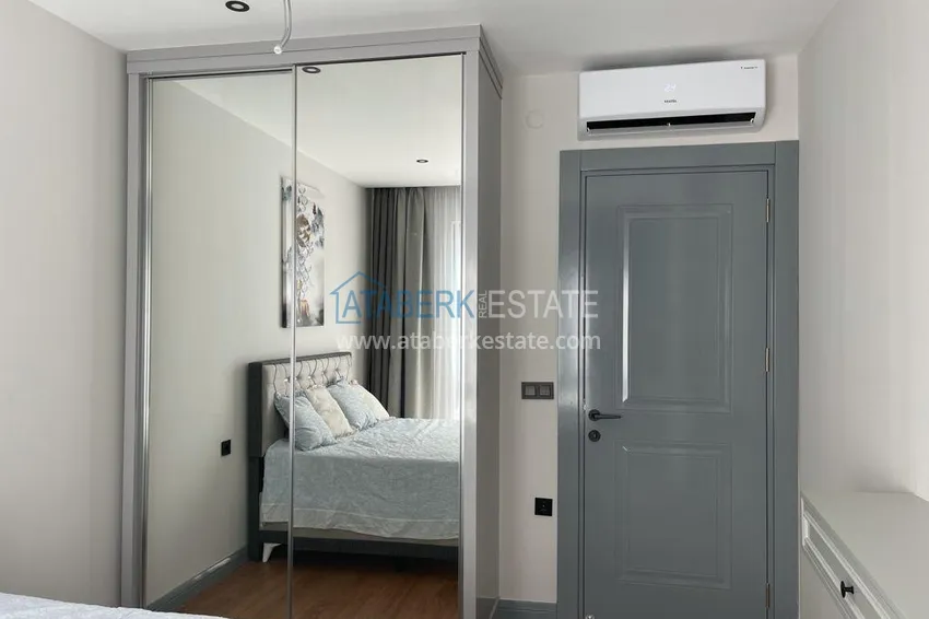 Purchase  Furnished 1+1 apartment in the center of Alanya, in a luxury complex  16 