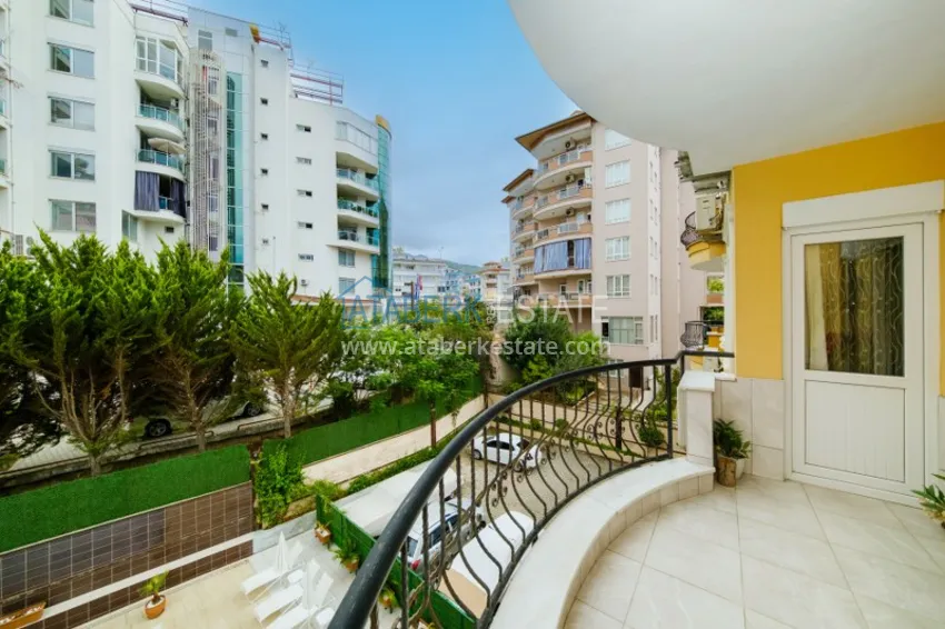 Purchase Property for a residence permit in the center of Alanya, Three-room apartment with furniture 16 