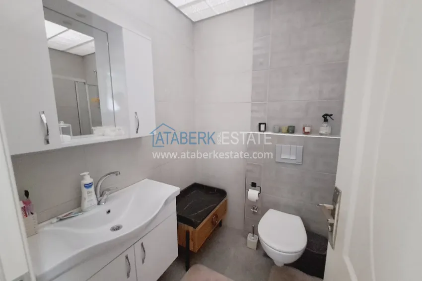 Purchase  Furnished duplex penthouse with separate kitchen in Alanya, Mahmutlar district 16 