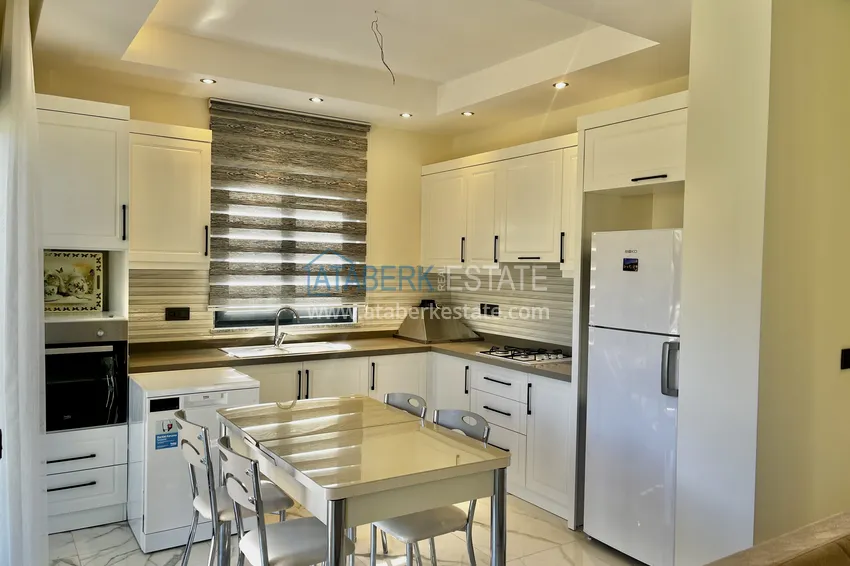 Purchase  Semi-detached two-level villa with furniture and garden in Kargicak, Alanya 5 