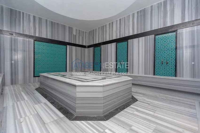 1+1 apartment in Mahmutlar with furniture and mountain views 17 