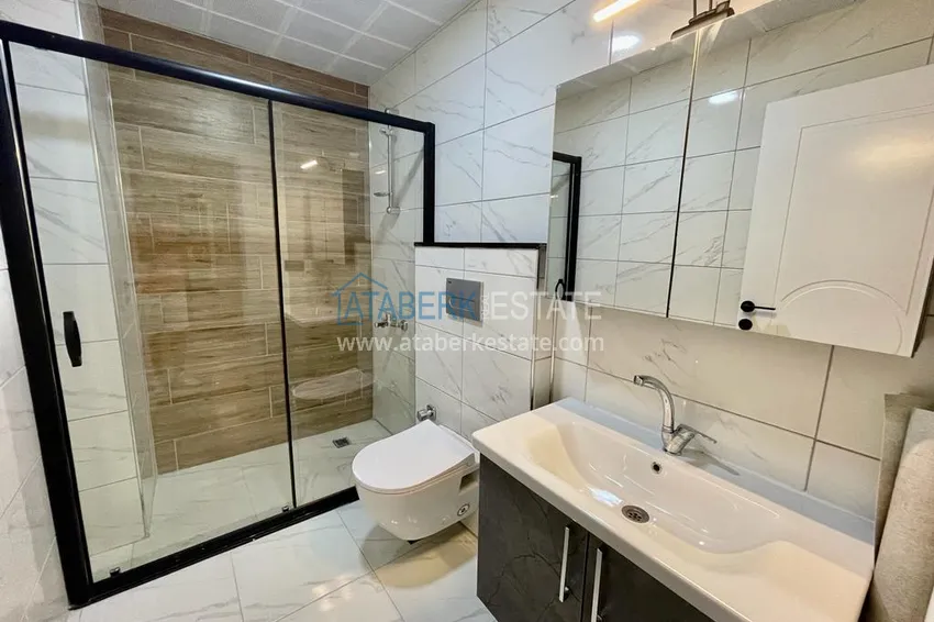 Purchase Garden duplex with modern interiors in a new residential complex, Oba district, Alanya 19 