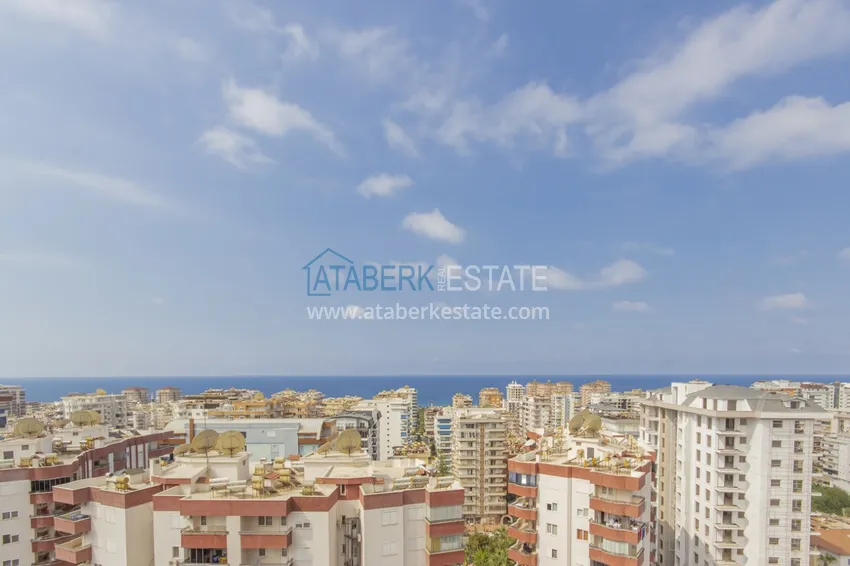 Purchase Property from owner in Alanya - Turnkey apartment with sea view in Mahmutlar 17 