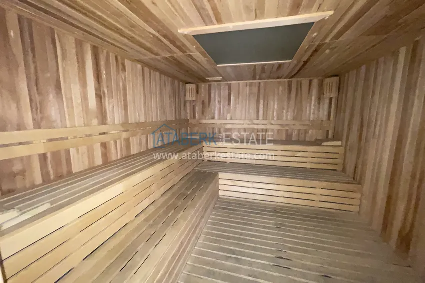 Apartment 1+1 with furniture and mountain views, Tosmur district — Alanya 19 