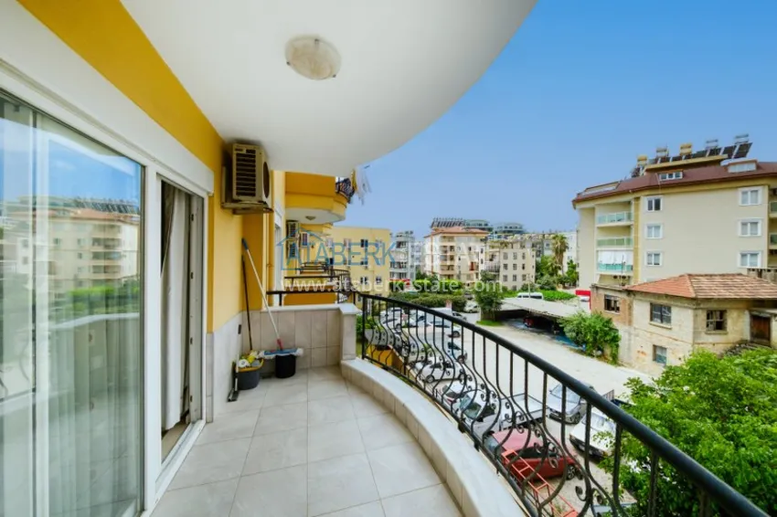 Purchase Property for a residence permit in the center of Alanya, Three-room apartment with furniture 18 