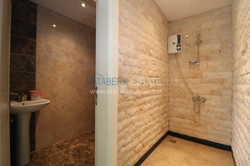 Turnkey one-bedroom apartment with mountain views in Alanya, Kestel district  20 