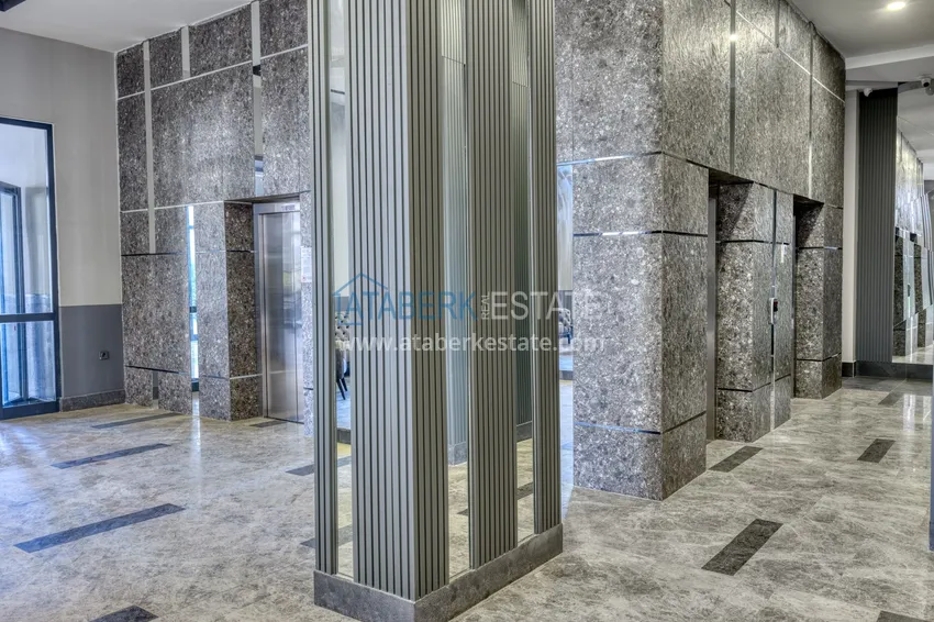 One bedroom apartment with new furniture in the center of Mahmutlar, Saturday Market District 20 