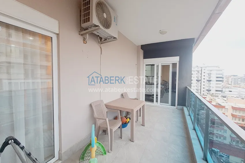 Purchase  Furnished duplex penthouse with separate kitchen in Alanya, Mahmutlar district 19 