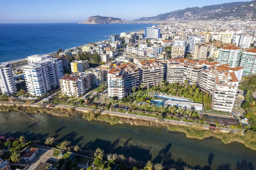 Two-bedroom apartment for a residence permit in the Tosmur district - on the banks of a mountain river 250 meters from the sea 3 