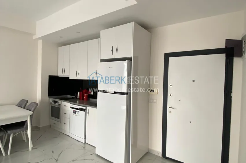 Purchase  Furnished 1+1 apartment for rent in Alanya, Avsallar district No. 81 1 