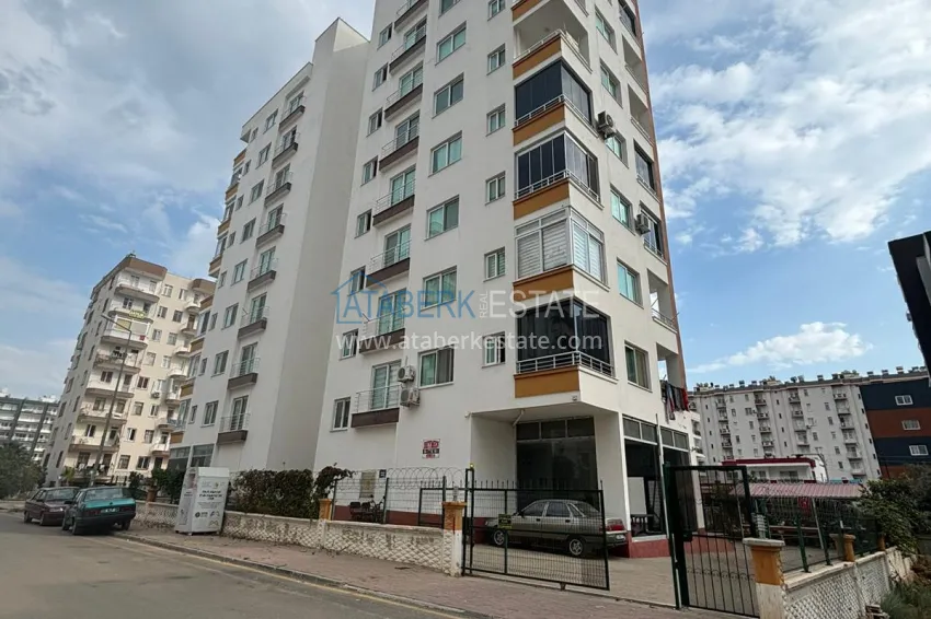Two-bedroom apartment with a glazed balcony in Mersin, Tomyuk district 1 