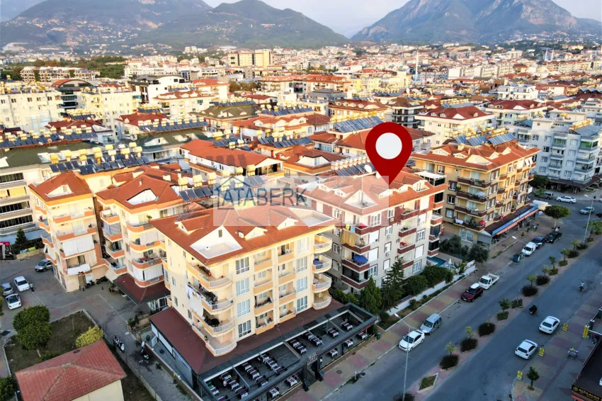 Property from owner in Alanya — three-room apartment with furniture in Oba 2 