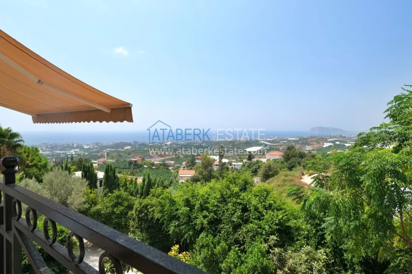 Gorgeous private villa with panoramic views and guest bungalow in Kestel, Alanya 20 