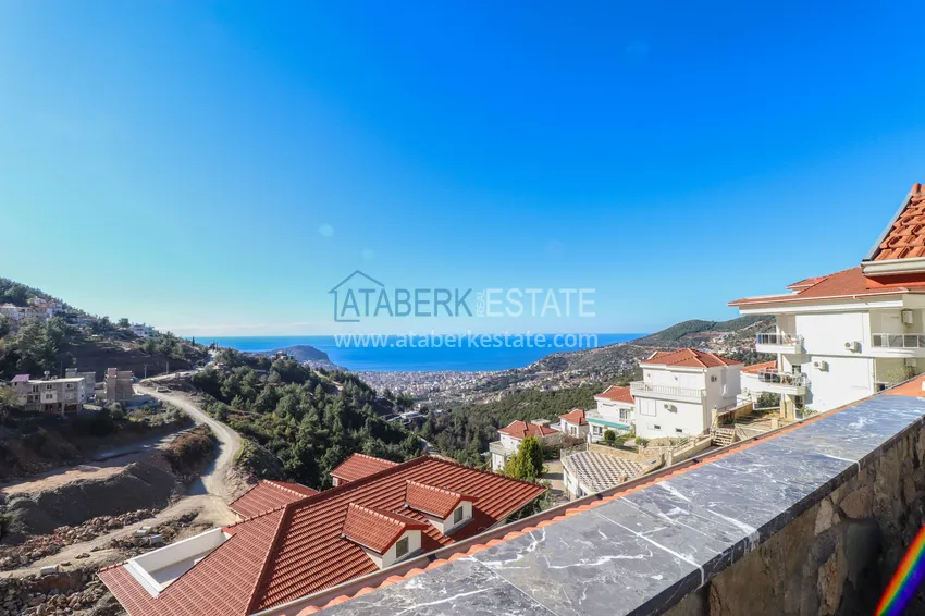 Purchase  Spacious furnished duplex with views in the prestigious area of Alanya - Bektash 28 