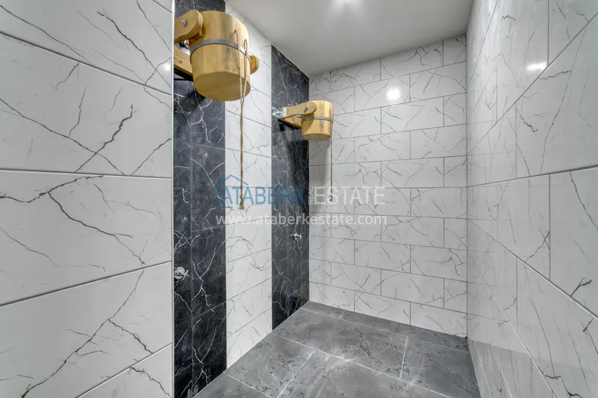 Furnished two-bedroom apartment in the center of Mahmutlar, Saturday Market District 30 