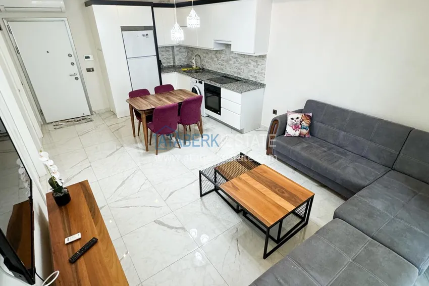 Purchase  One-bedroom apartment for rent in the center of Alanya in a comfortable residential complex  2 