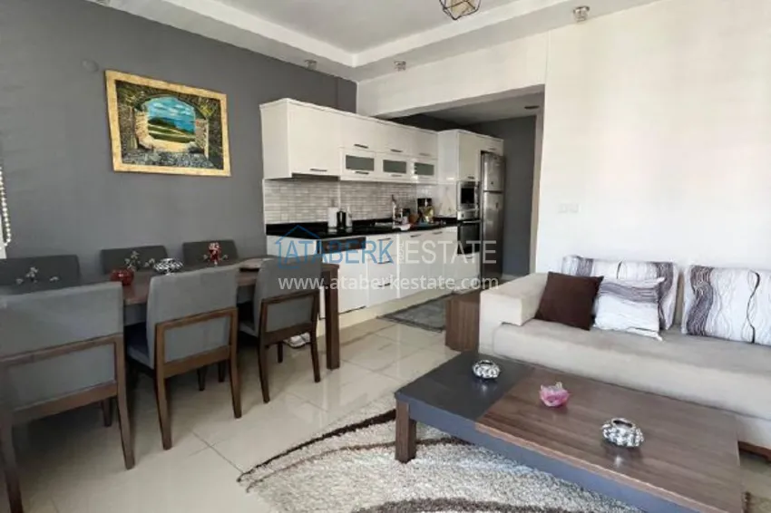 Purchase Furnished apartment with mountain views in the center of Alanya, near Cleopatra Beach. Real estate for a residence permit 2