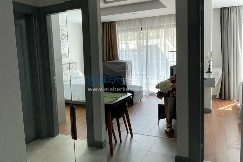 Purchase  Furnished 1+1 apartment in the center of Alanya, in a luxury complex  2 