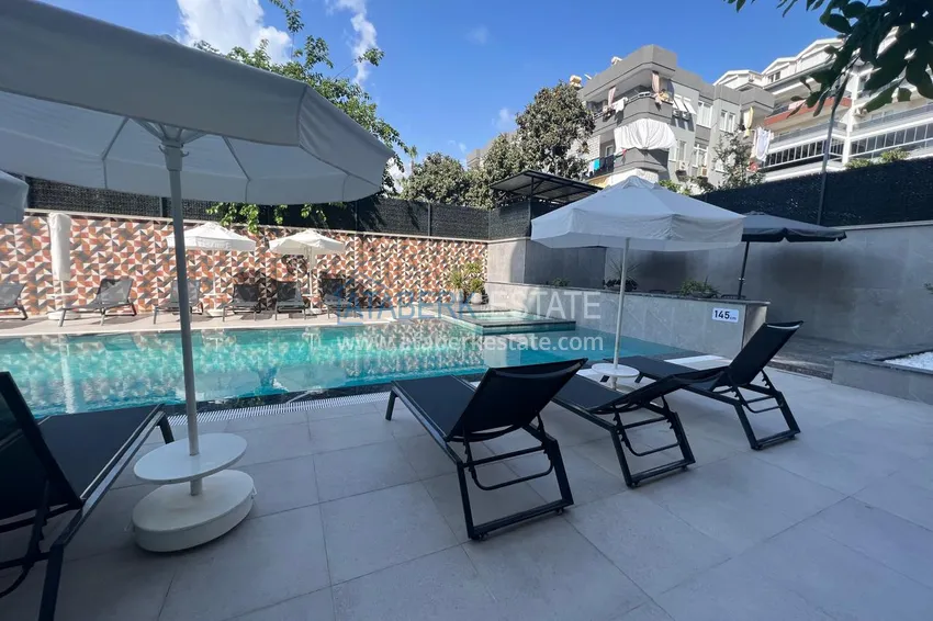 Furnished one-bedroom apartment for rent in the center of Alanya — near Cleopatra Beach No. 12 3 