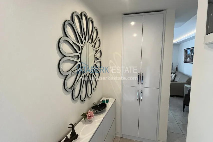 Purchase  Furnished two-bedroom apartment in the Oba area in a comfortable family complex  2 