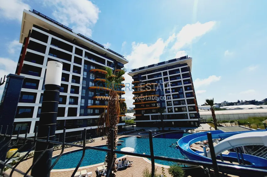 Real estate in Alanya from the owner. Turnkey apartment with sea view, Avsallar district  1 