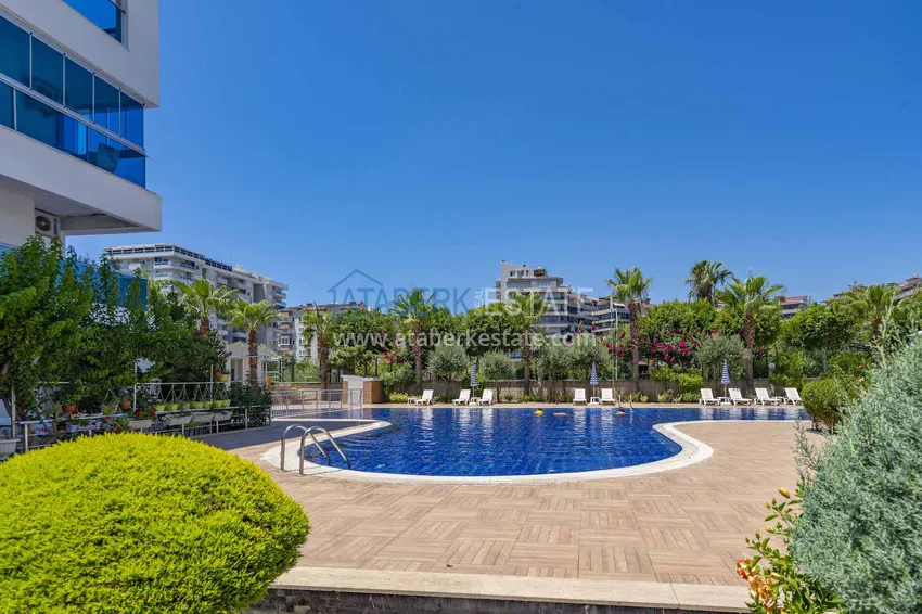 Apartment in Kestel in a complex on the banks of a mountain river with furniture 2 