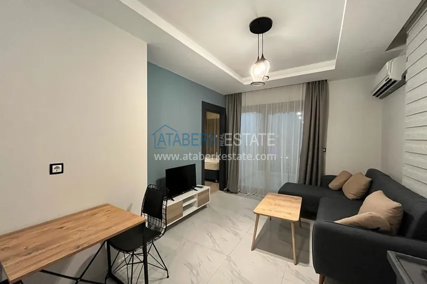 Purchase  One bedroom apartment with furniture in Teje district, Mersin 2 