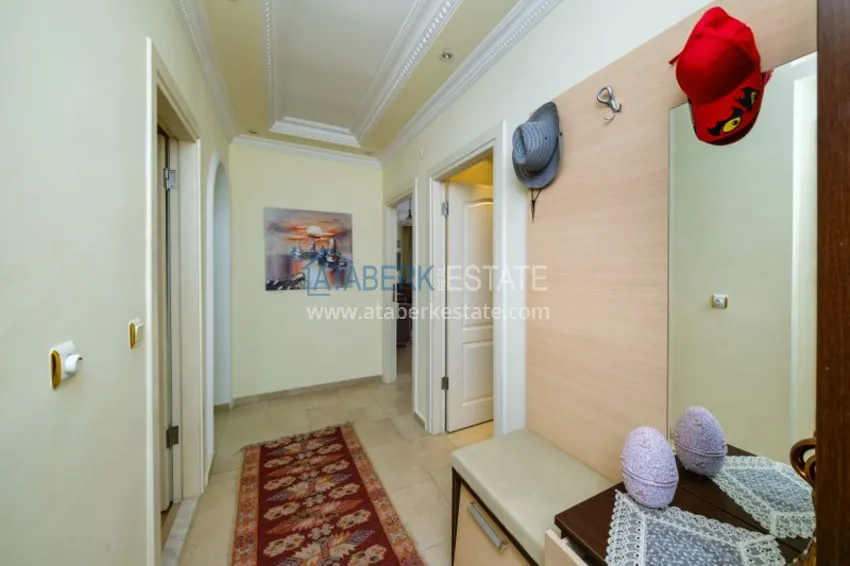 Purchase Property for a residence permit in the center of Alanya, Three-room apartment with furniture 2 