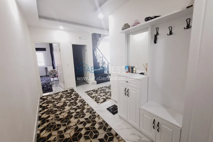 Purchase  Furnished duplex penthouse with separate kitchen in Alanya, Mahmutlar district 2 